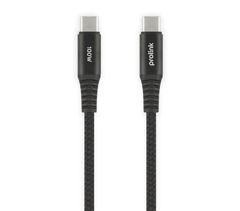 Cable Prolink 100w Usb C To C 480mbps Data Pd Fast Charge With E Mark