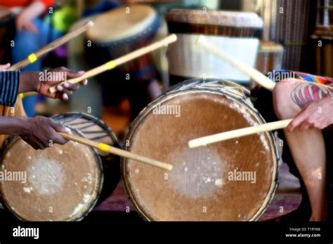 Congolese Drumming Hi Res Stock Photography And Images Alamy