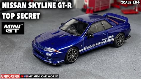 『my Mini Car World』unboxing Mini Gt 164 Nissan Skyline Gt R Top Secret