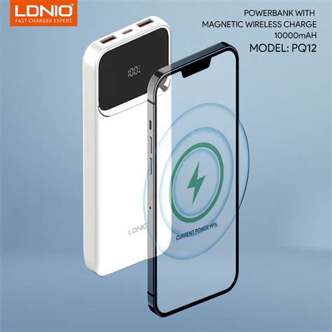 KM Lighting Product LDNIO Magnetic Wireless Fast Charging Power