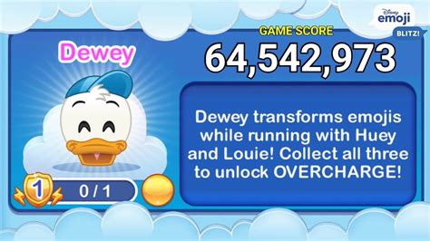 Disney Emoji Blitz Dewey L1 Ducktales Exclusive Gold V57 Youtube