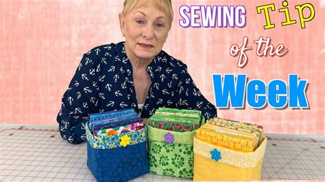 Sewing Tip Of The Week Episode 3 The Sewing Room Channel Youtube