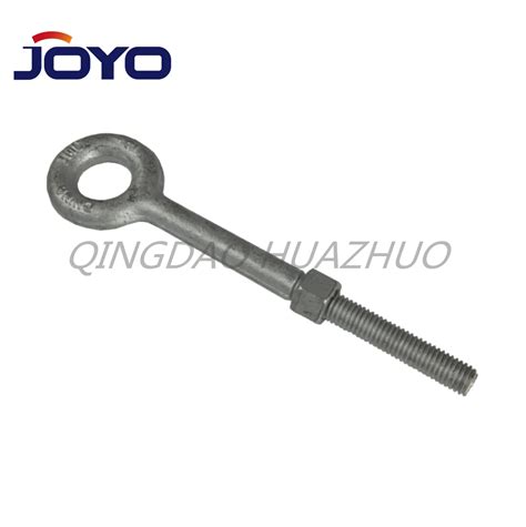 Carbon Steel Eye Bolt With Lock Nut G Drop Forged Lifting Eye Bolt