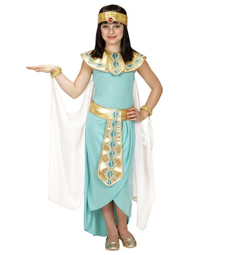 Kinder Cleopatra Kostüm Set Karneval Ägypter Pharaonin Kleopatra