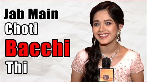 Jab Main Chota Bacha Tha With Jannat Zubair Rahmani Youtube