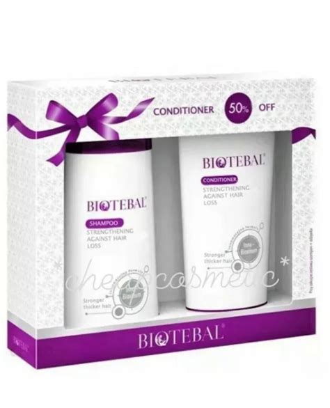 Biotebal Shampoo Conditioner Against Hair Loss Przeciw Wypadaniu Wlosow