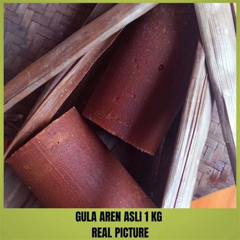 Jual GULA AREN KAWUNG ASLI Ukuran Besar 1 KG Kab Garut Arenna