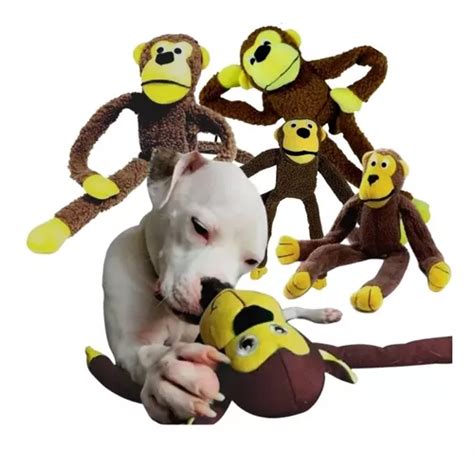 Brinquedo Pelúcia Macaco C apito Para Cachorro Cães Pet Frete grátis