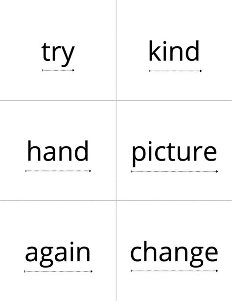 Fry Sight Words Flashcards Image Readingvine