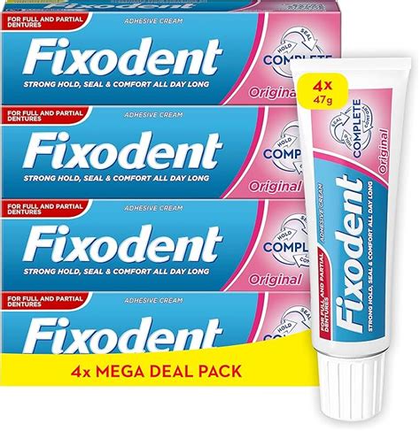 Fixodent Complete Denture Adhesive G Original X Amazon Co Uk