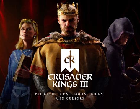 Crusader Kings III: Icons, cursors. :: Behance