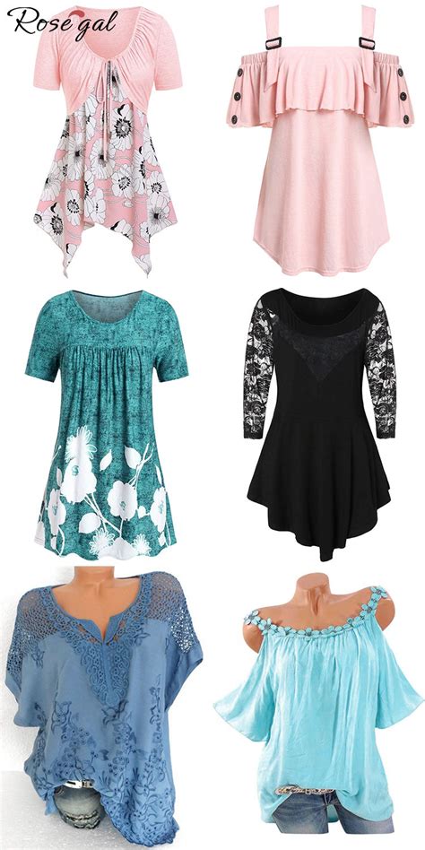 Rosegal Plus Size Floral Lace T Shirts Cozy And Beautiful Ideas