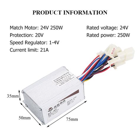 Jual Controller Kontroler Sepeda Listrik 24V Skuter Listrik Bldc