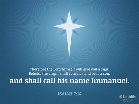 Verse of the Day - Isaiah 7:14 KJV - Highland Park Baptist Church - Lenoir City, Tennessee