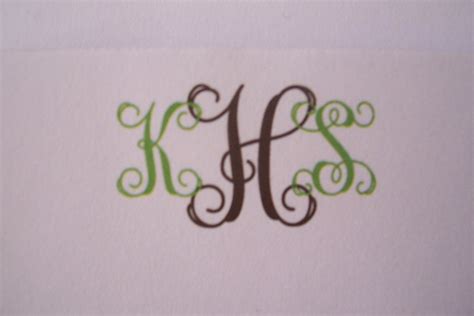 Monogrammed Notepad - Etsy