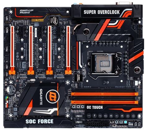 Gigabyte GA Z170X SOC Force Intel Z170 Chipset LGA1151 Skylake E ATX