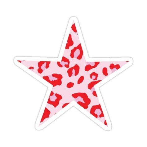 Preppy Stickers Cute Laptop Stickers Red Bubble Stickers Star