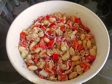 Bohnen Thunfisch Salat Von Viniferia Chefkoch De