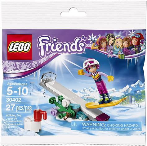 The 8 Best Lego Friends Snow Resort Ski Lift 41324 Building Kit ...