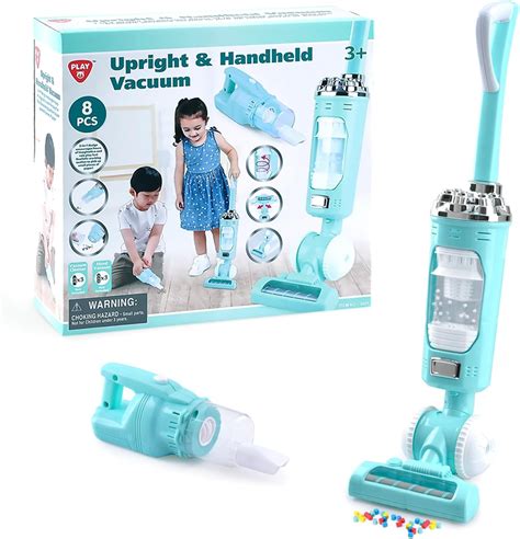 Amazon.com: Kids Vacuum Cleaner Toy Set for Toddlers - 2PCS Toy Vacuum ...