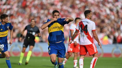 GOLES Boca Juniors venció a River Plate y clasificó a la semifinal de