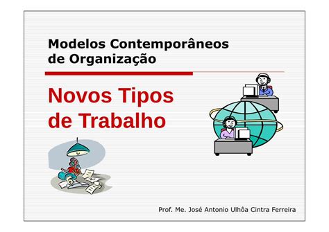 Pdf Mco Novos Tipos De Trabalho Ulhoa Net Vantagens Da