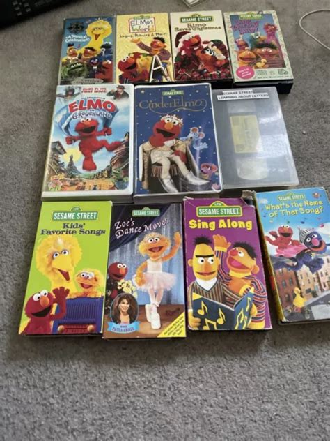 SESAME STREET VHS Lot EUR 26 70 PicClick DE