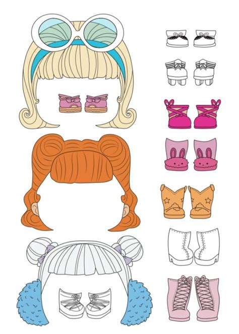 Pin by Зинаида on Куклы in 2024 Lol dolls Free printable paper dolls