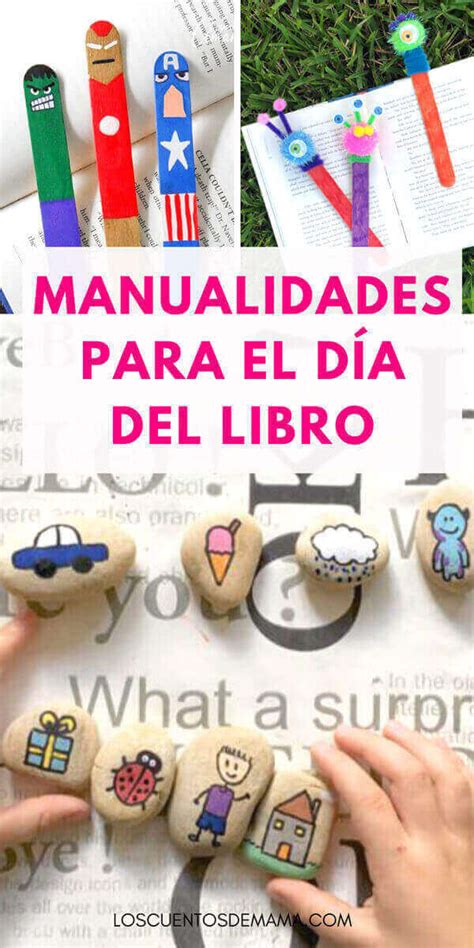 MANUALIDADES PARA EL DÍA DEL LIBRO PARA NIÑOS