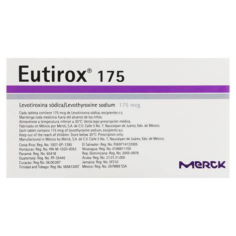 Comprar Eutirox 175mg X50 Tab Walmart Costa Rica