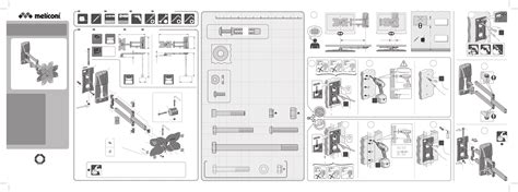 Manuale Meliconi SlimStyle Plus 200 SPIN SDR Supporto Da Parete