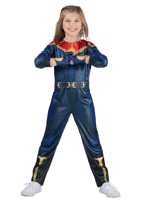 Child Classic Captain Marvel Costume | Kid's Marvel Costumes