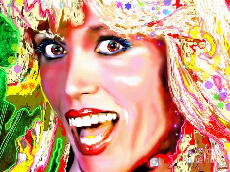 Salvador Dali Muse Amanda Lear Painting By Daniel Janda Fine Art America