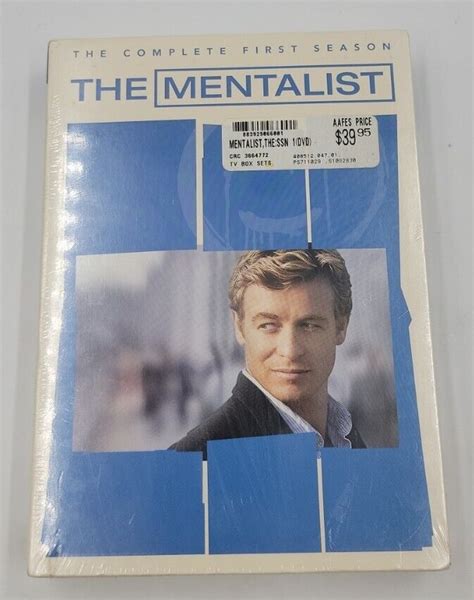 The Mentalist The Complete First Season Dvd 6 Disc Set 2009 Brand