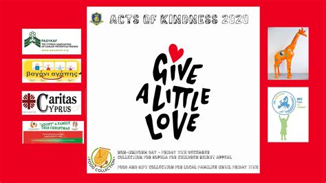 The English School Acts Of Kindness 2020