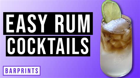 Rum Cocktail Recipes! | Recipe Learn