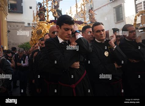 Malaga MALAGA Spain 27th Mar 2018 Penitents Of Penas