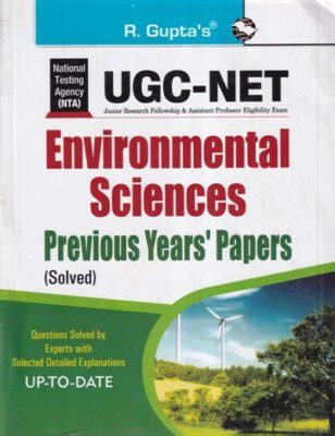 Environmental Sciences Ugc Net Previous Years Papers R Guptas