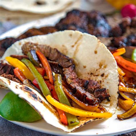 Grilled Steak Fajitas Kevin Is Cooking