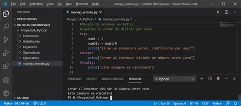 Manejo De Errores Y Excepciones En Python Programando Con Python Hot Sex Picture