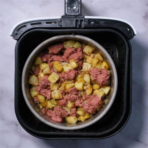 Air Fryer Corned Beef Hash Supergolden Bakes