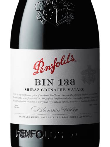 Penfolds Bin Shiraz Grenache Mataro Vivino Brasil