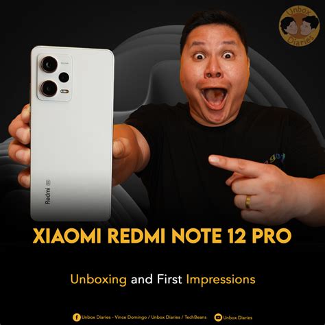 Xiaomi Redmi Note 12 Pro Unboxing And First Impressions Unbox Diaries