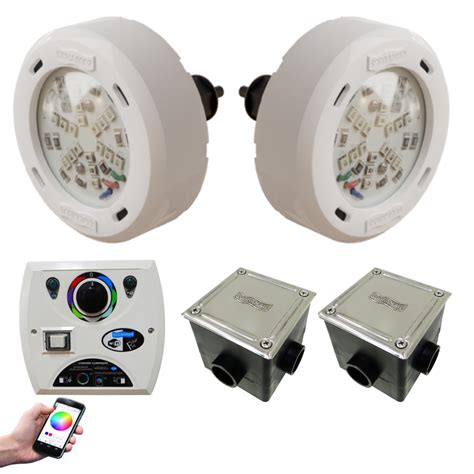 Conjunto Luminária De LED ECO 4 5w Para Piscina De Até 24m² Econômico