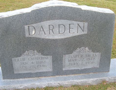 Lillie Catherine Whitefield Darden Find A Grave Memorial