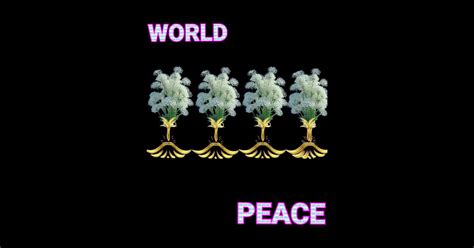 world peace art Designs. - World Peace - Sticker | TeePublic