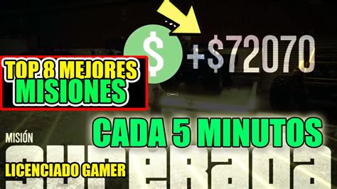 Top Misiones Para Ganar Mucho Dinero En Gta Online Para