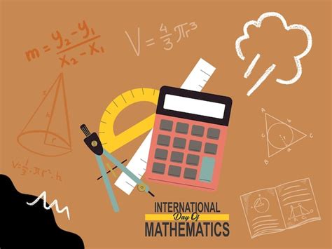 Premium Vector International Mathematics Day December Illustration