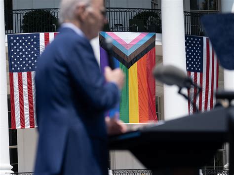 Biden White House Accused of Violating U.S. Flag Code with Pride Month ...