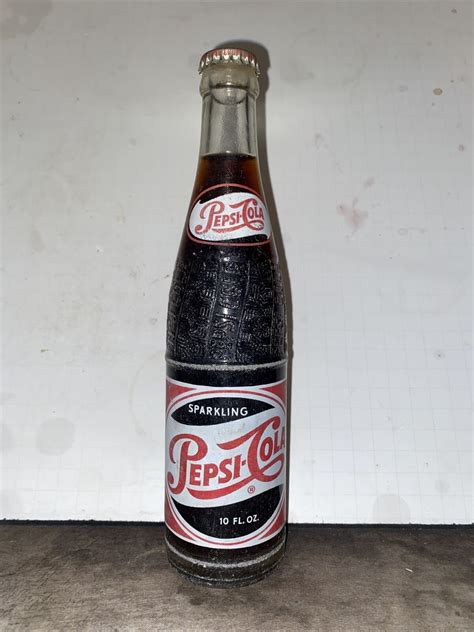 Full 10 Oz 1950’s Embossed Pepsi Cola Soda Bottle Fayetteville N C Ebay